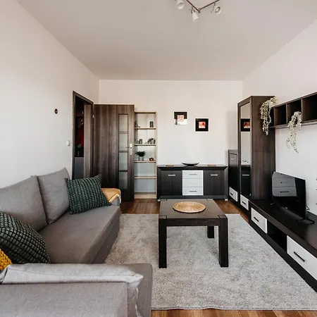 2-room With Garage And Air Conditioning In The Center Apartamento Cracovia